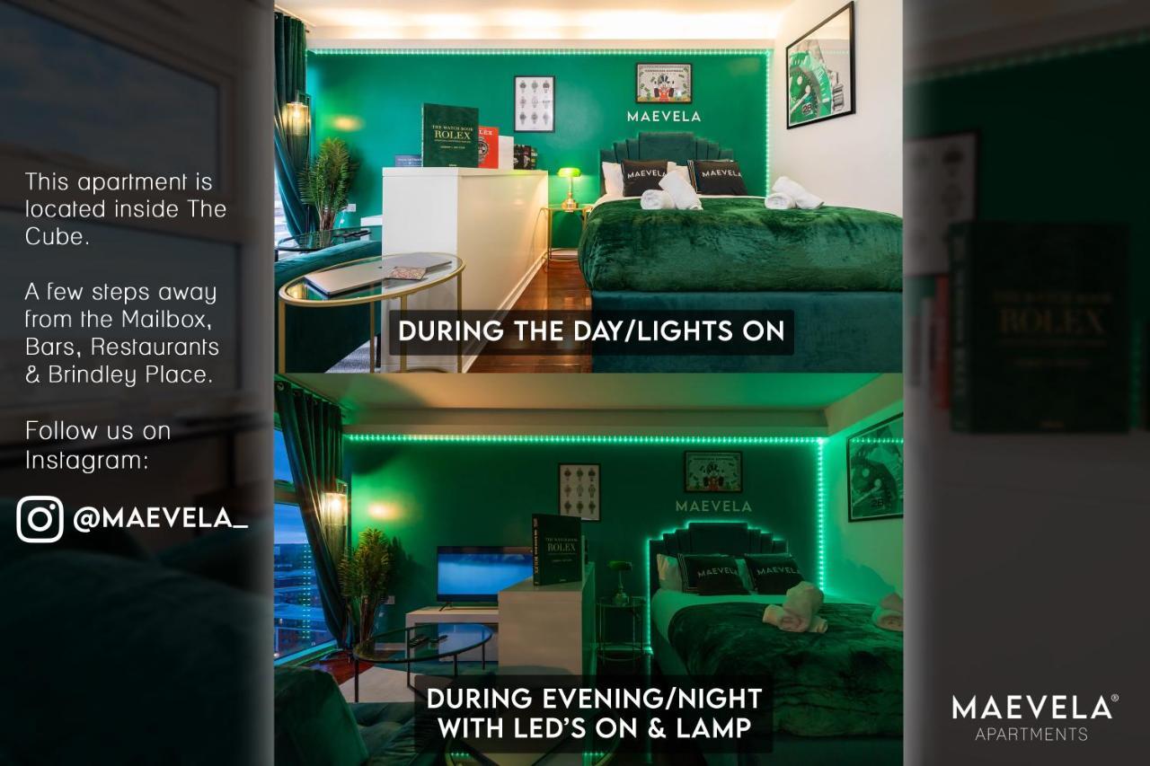 Maevela Apartments - Top Floor Rolex Themed Studio Apt Inside The Cube, Mailbox - Free Netflix & Wifi Birmingham Exterior photo